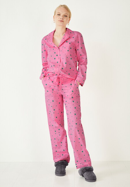 Isla Printed Cotton Pyjama Set