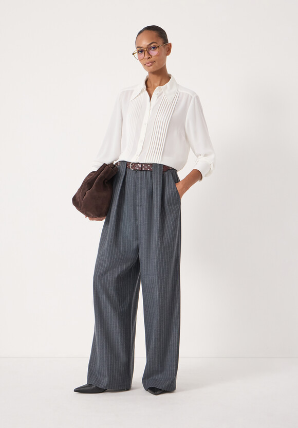 Chiffon Pintuck Blouse