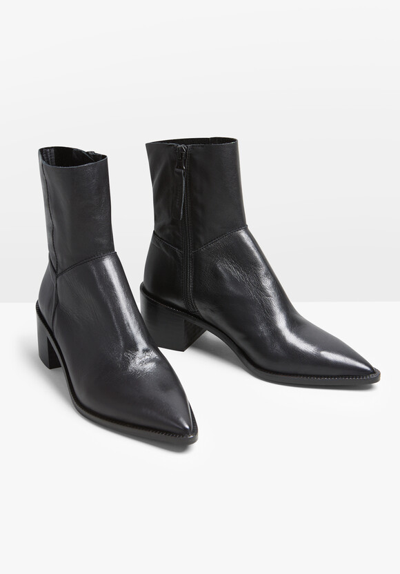 Taylah Leather Ankle Boot