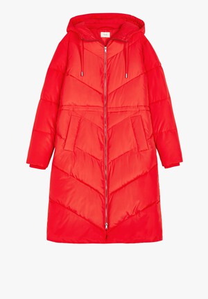 Elci Mid Length Chevron Puffer