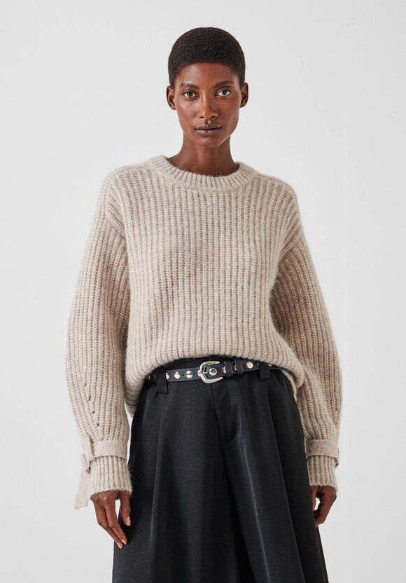 Francis Tie and Buckle Detail Jumper