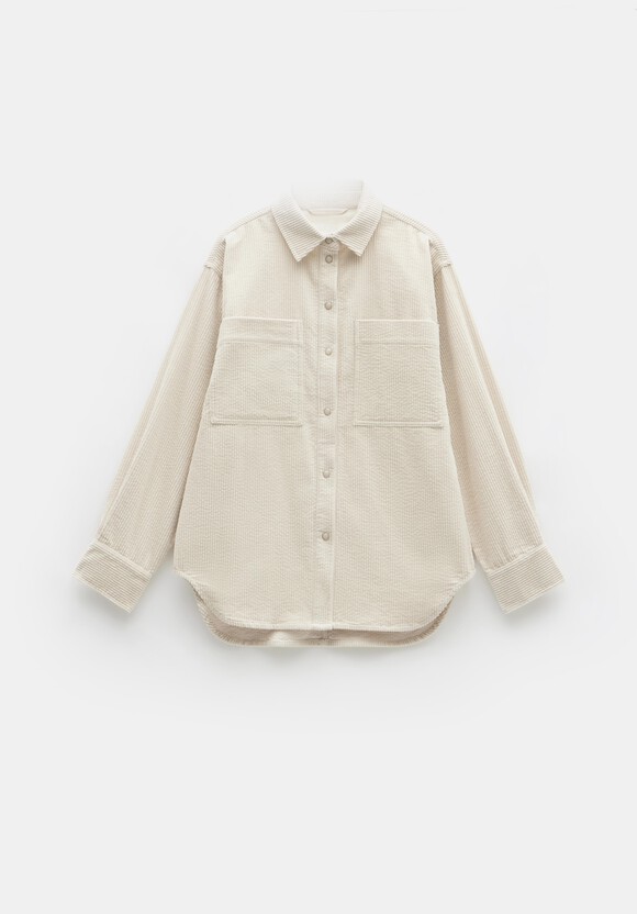Cleo Oversized Cord Shirt