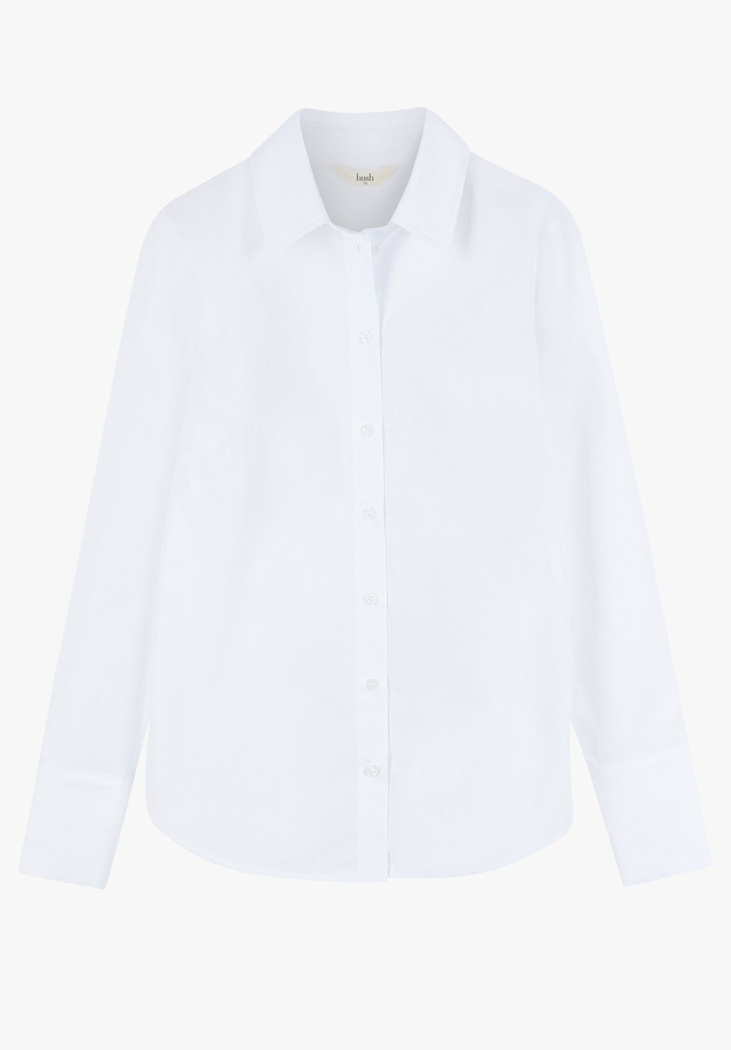 Cheap white cotton shirts top