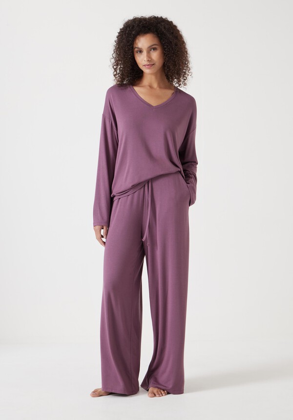 Nox Jersey V-Neck Pyjamas