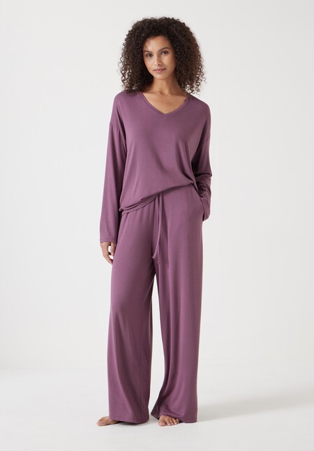 Nox Jersey V-Neck Pyjamas