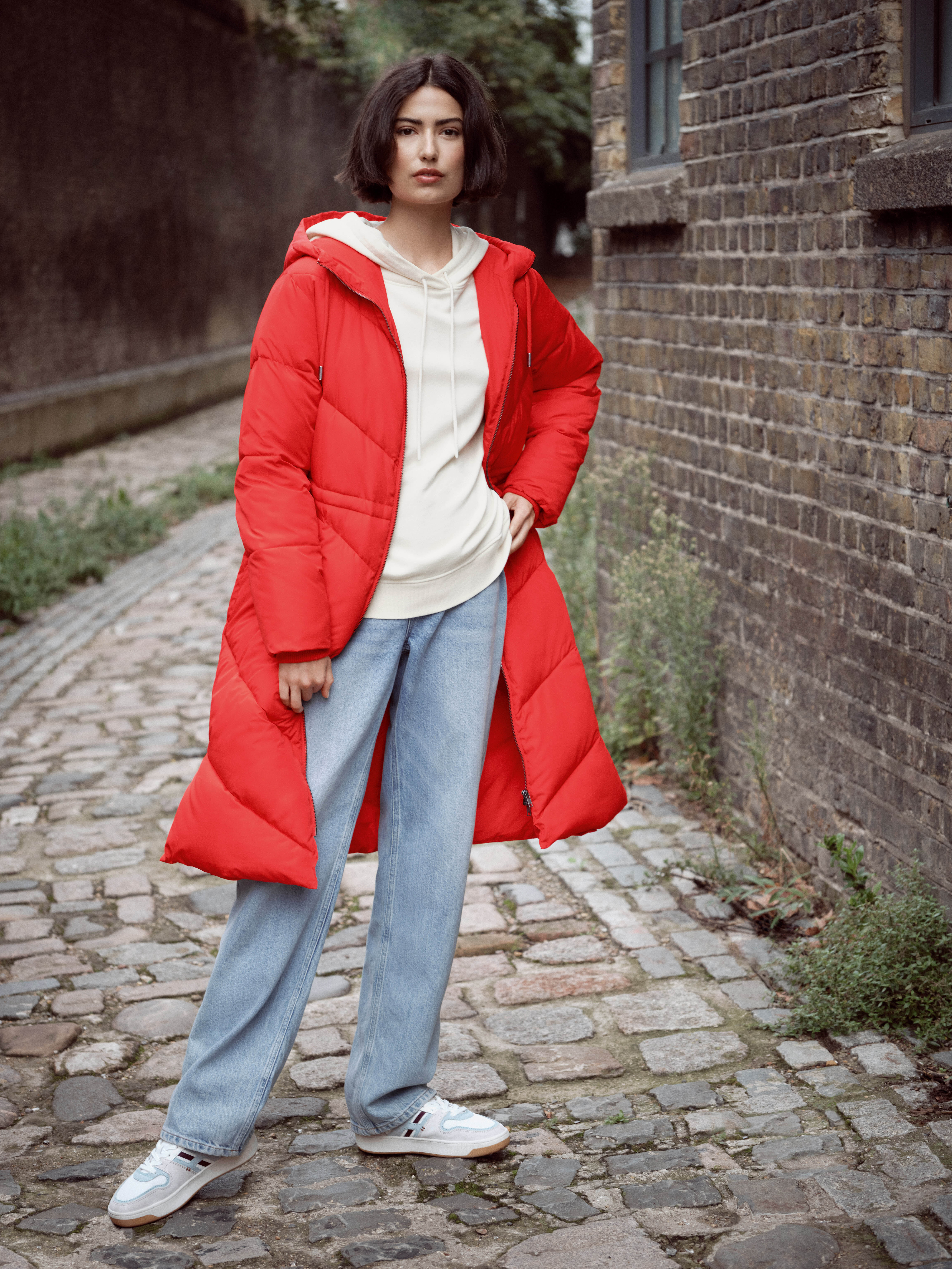 Hush velvet puffer jacket sale