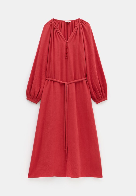 Clarice Cotton Cheesecloth Midi Dress