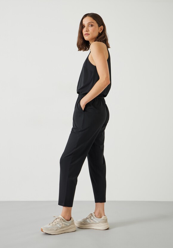 Racer Back Jersey Jumpsuit