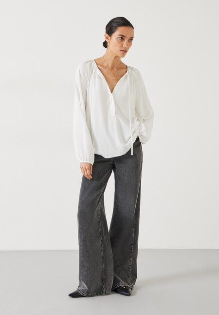 Zadie Tie Neck Top