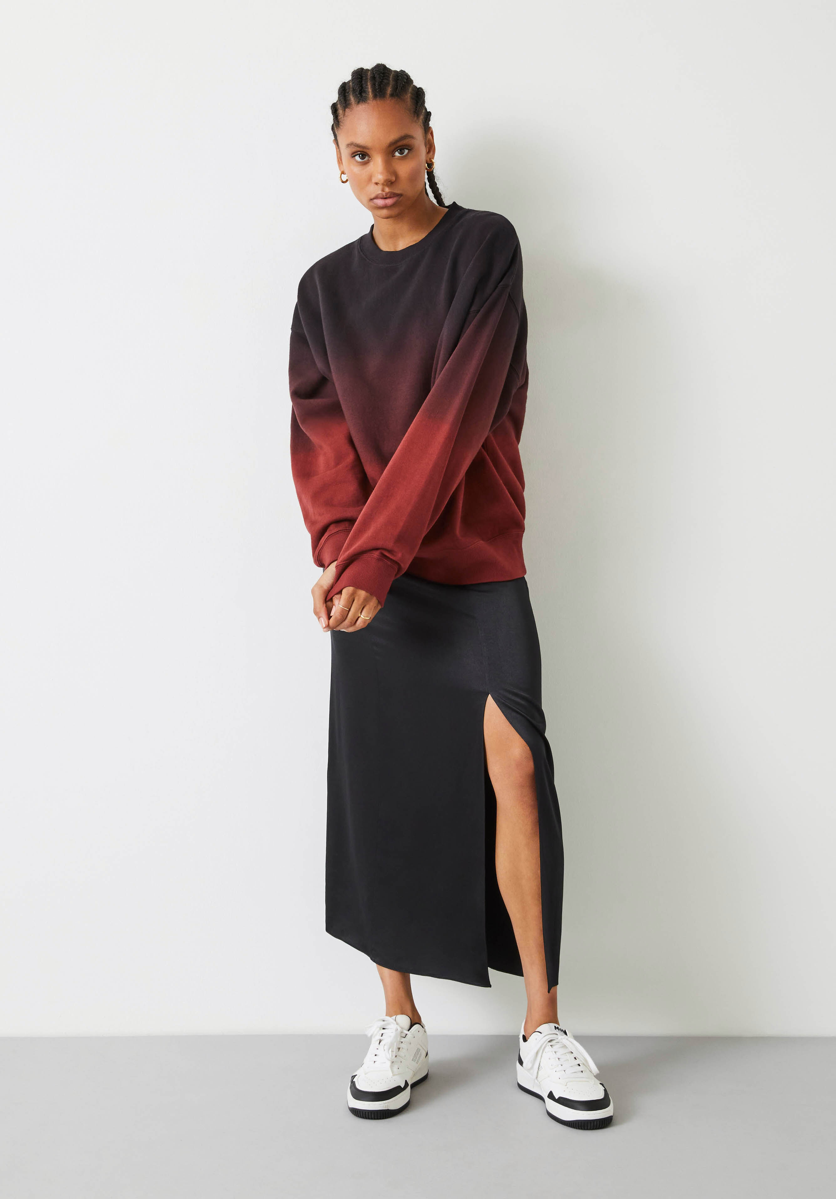 Oversized sweatshirt style store