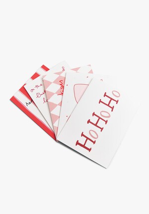 Heather Evelyn Set Of Five Christmas Cards