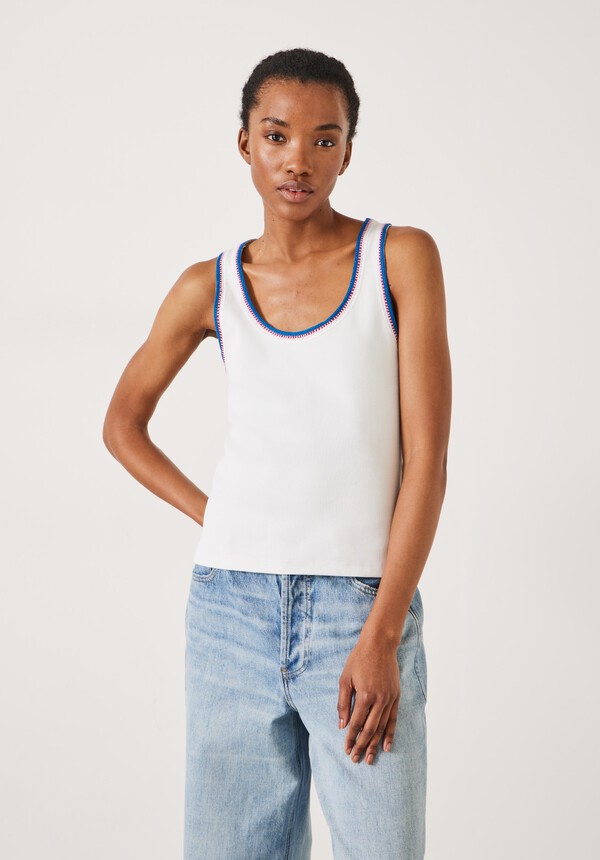 Luisa Crochet Detail Vest