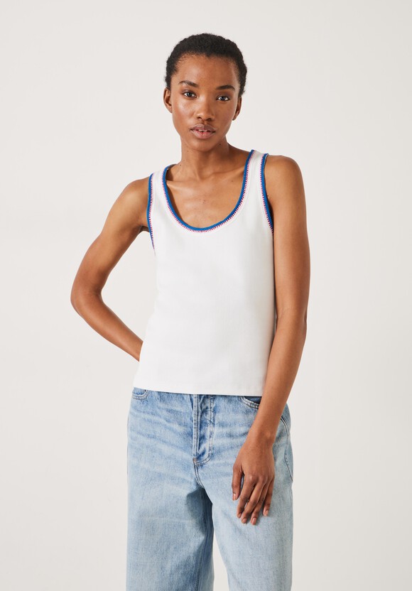 Luisa Crochet Detail Vest