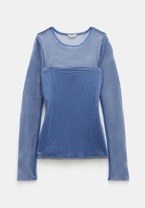Una Sparkle Long Sleeve Top
