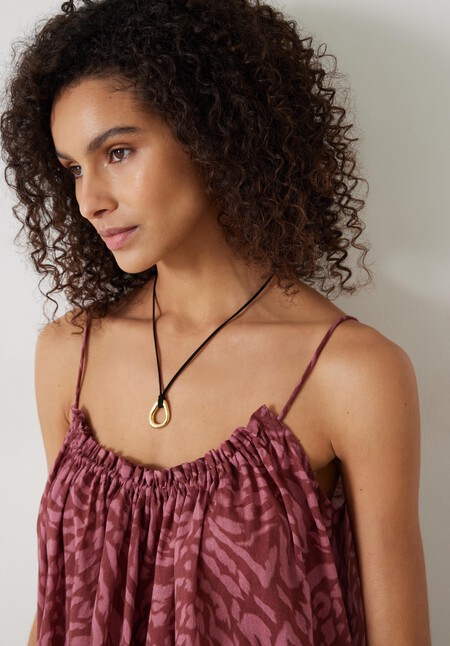 Cally Oversized Cotton Slip Beach Dress