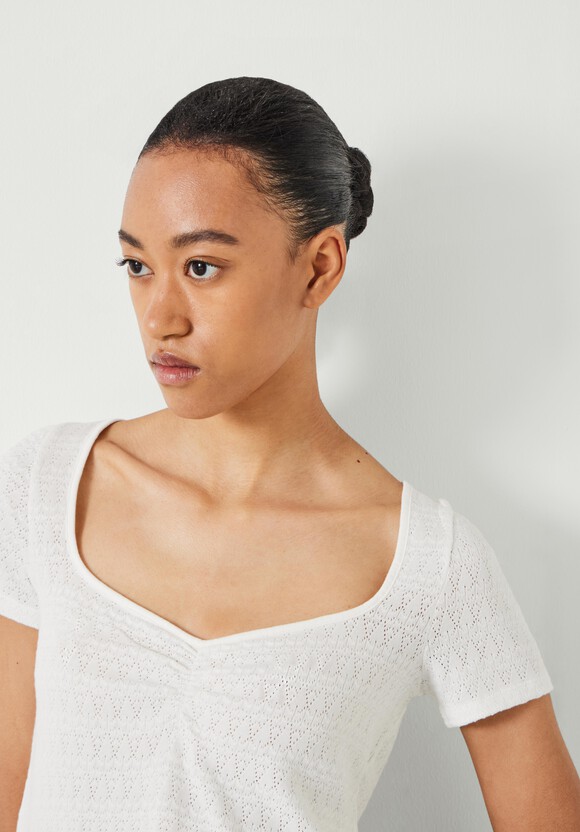 Jilly Sweetheart Neckline Top