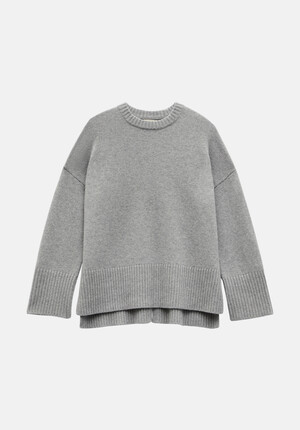 Danielle Split Back Wool Jumper