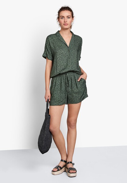Short Sleeved Playsuit