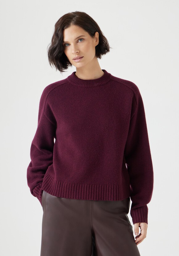 Nina Merino Wool Crew Jumper