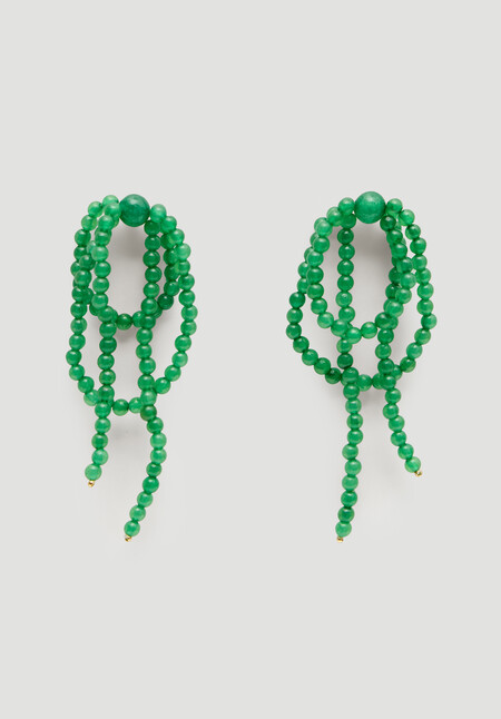 Cascading Beaded Earrings