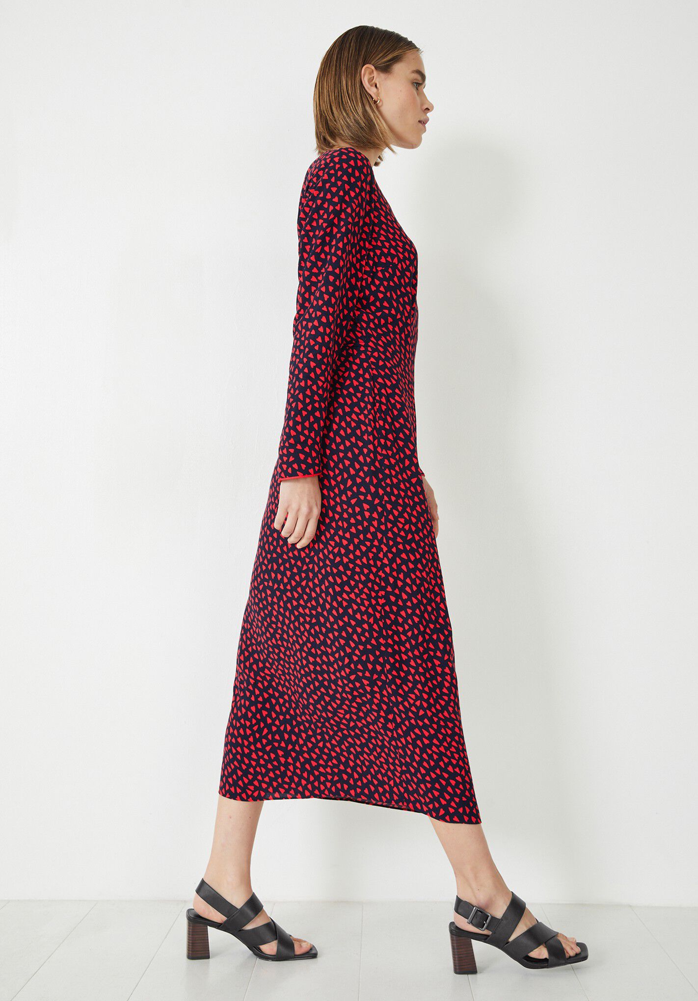 Meghan wrap dress store