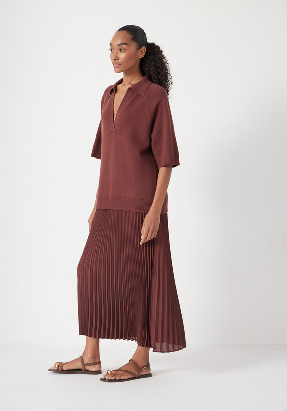 Gabriela Polo Knit Dress