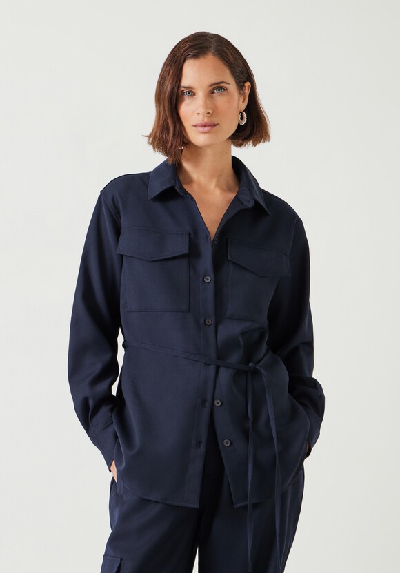 Lara Utility Wool Shirt