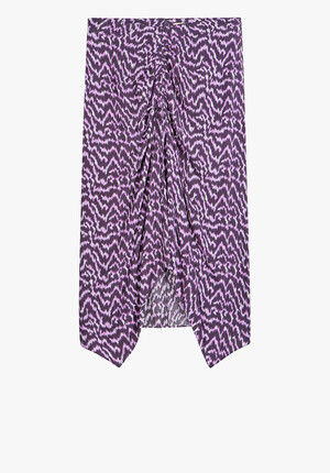 Fran Rouched Midi Skirt