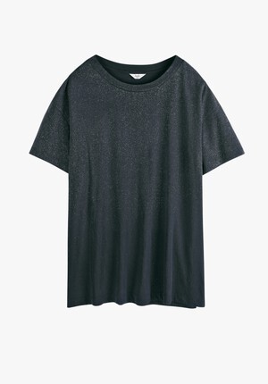 Glitter Crew Neck T-Shirt