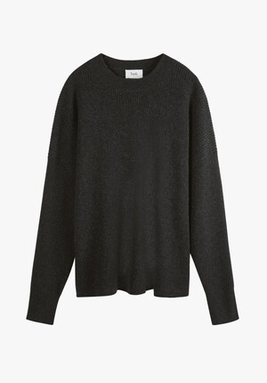 Mae Cashmere Ribbed Jumper