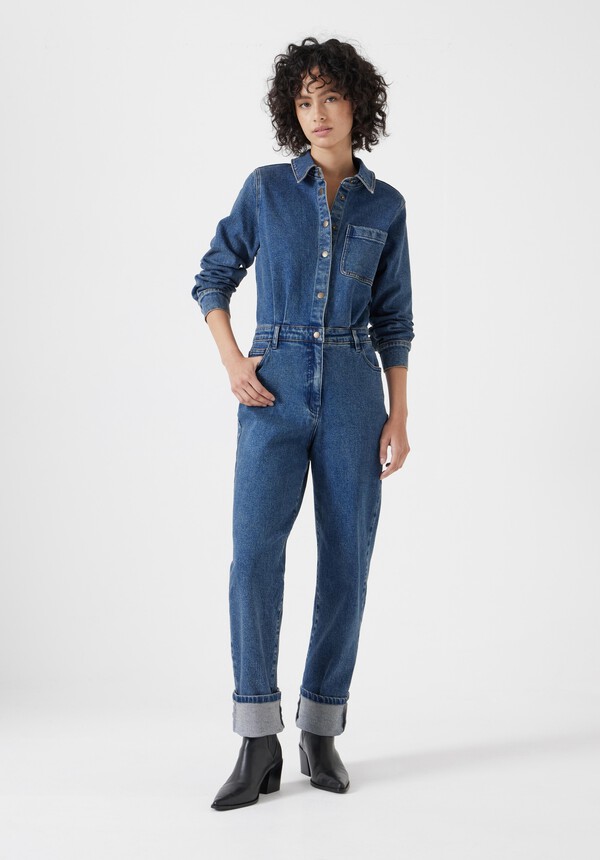 Agnes Denim Jumpsuit