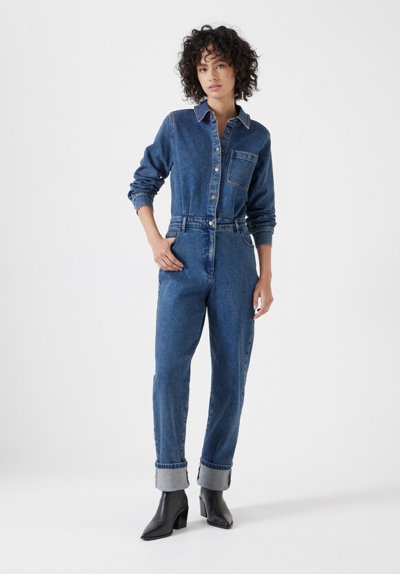 Agnes Denim Jumpsuit