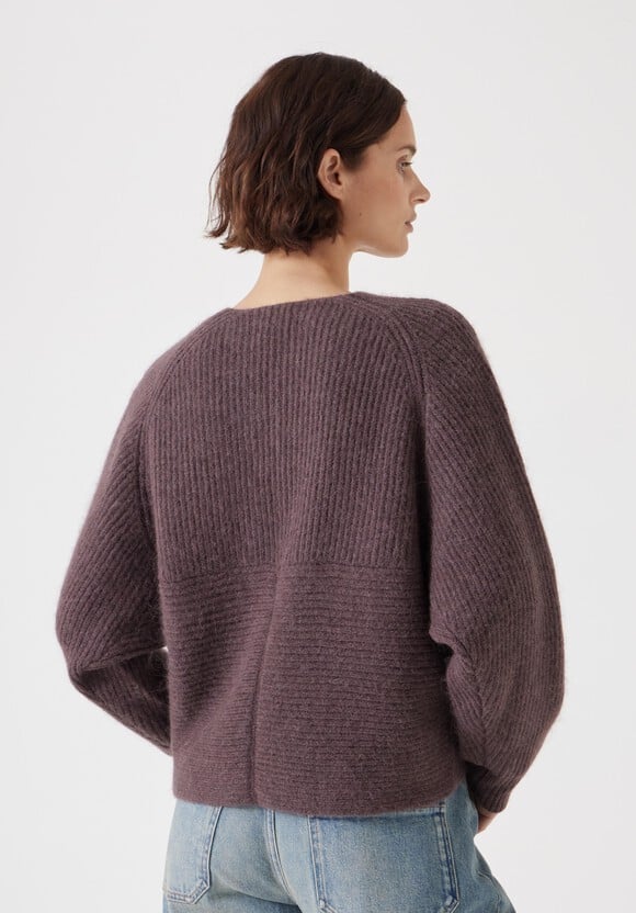 Betty Fluffy Cross Front Jumper