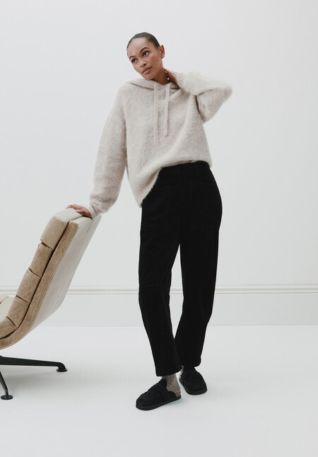 Hazel Alpaca Wool Hoodie