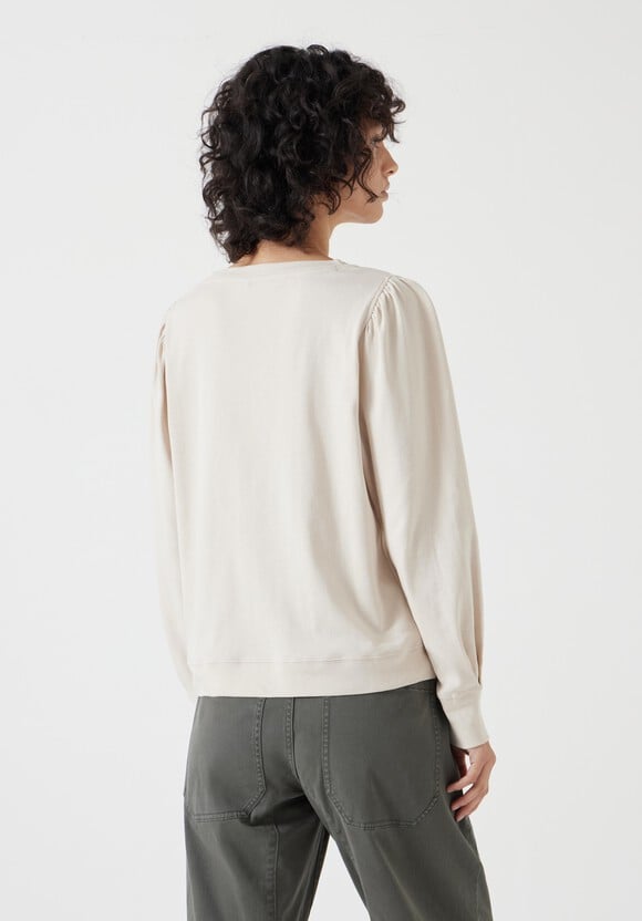 Emily Puff Sleeve Jersey Top