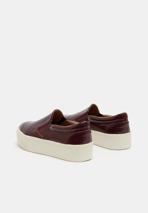 Gili Flatform Leather Trainers