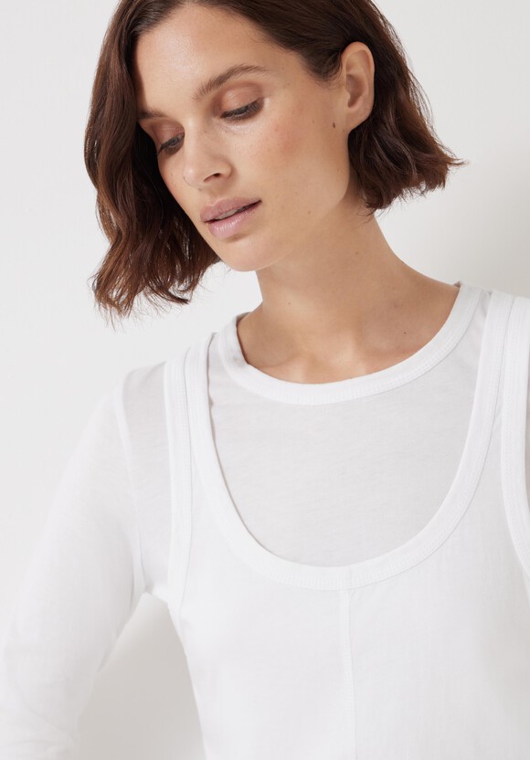 Double Layer Long Sleeve Top
