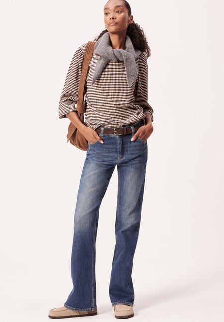 Eliana Mid Rise Bootcut Jeans