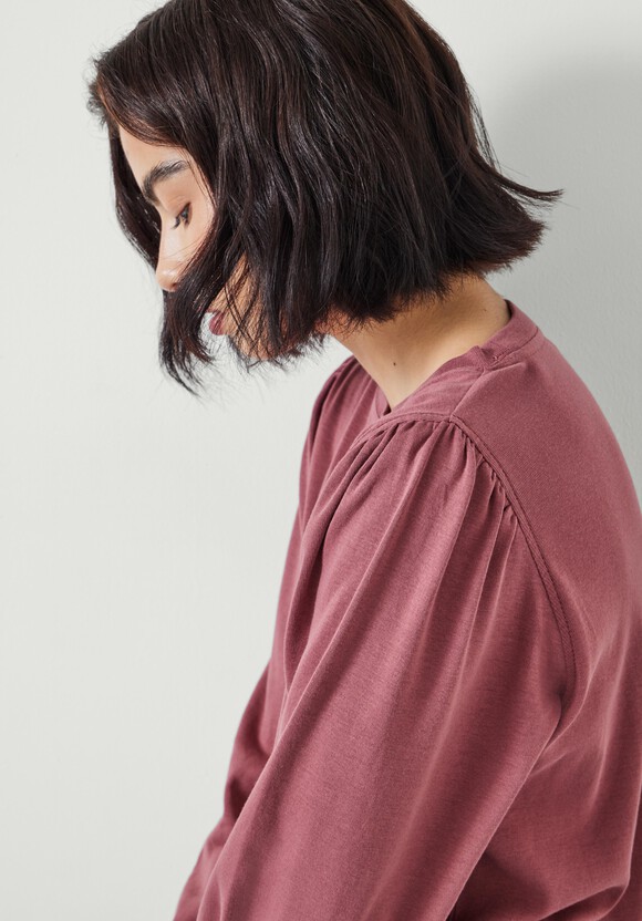 Emily Puff Sleeve Jersey Top