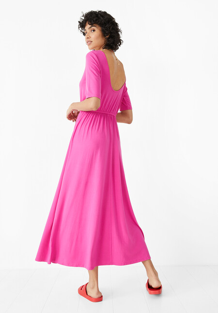 Elisa Jersey Midi Dress