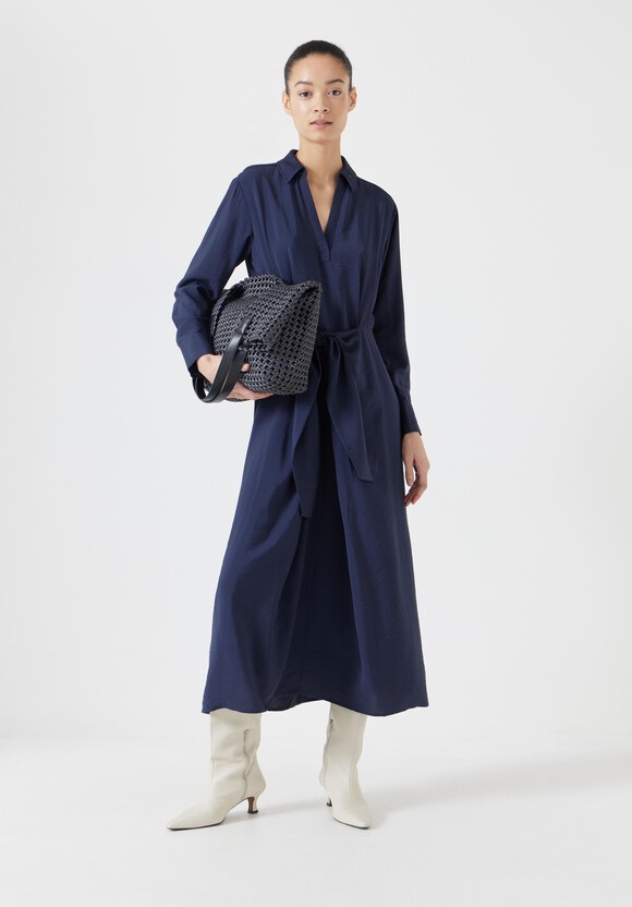 Maya Air Flow Front Tie Maxi Dress
