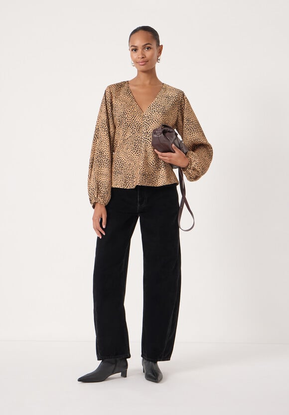 Grace Satin Long Sleeve Top Grace Satin Long Sleeve Top