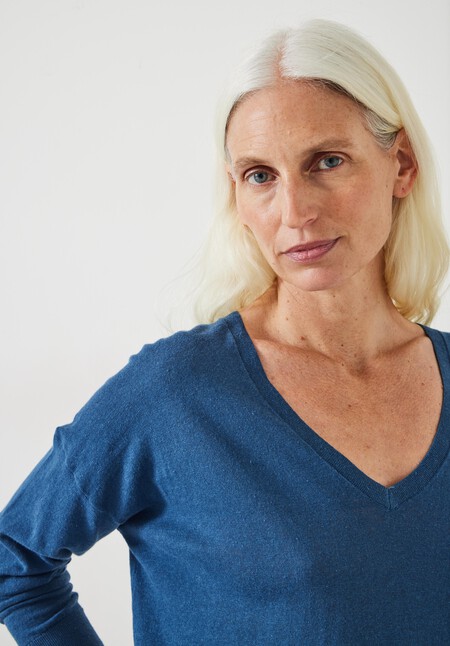 Lowenna Linen Blend Jumper