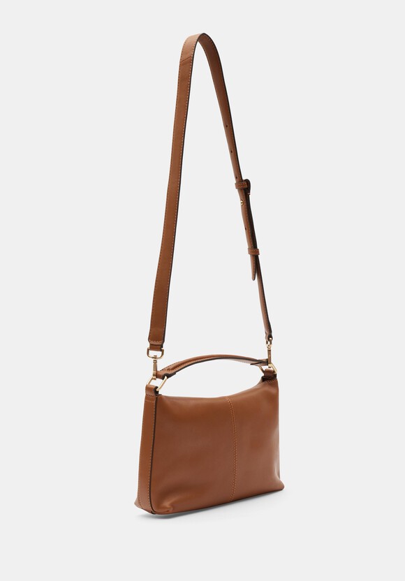 Stevie Leather Crossbody Bag