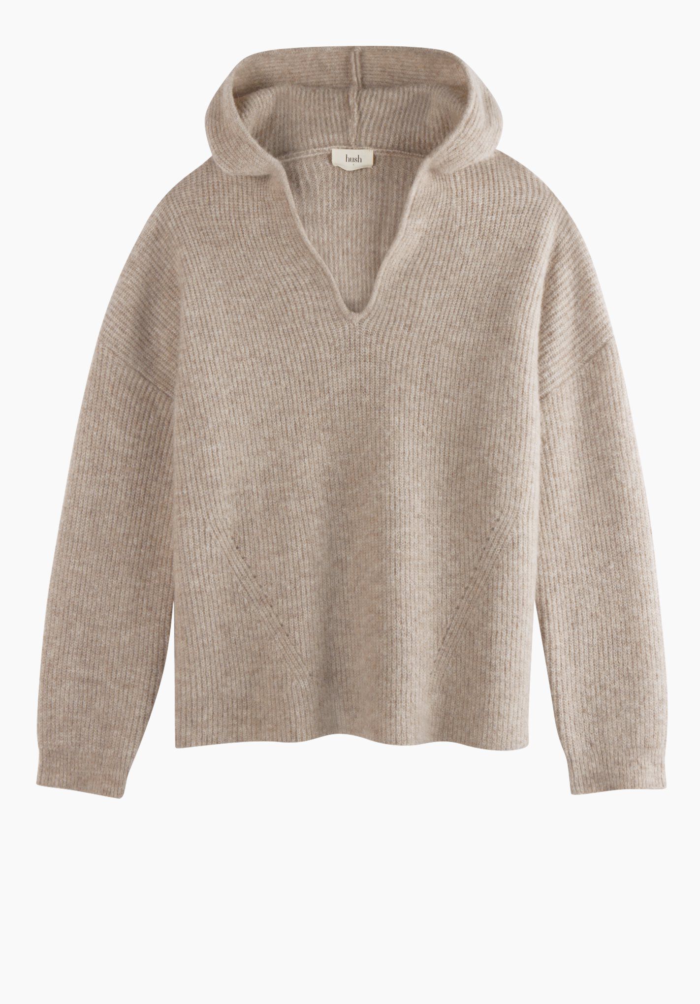 Hush soft knitted hoodie clearance