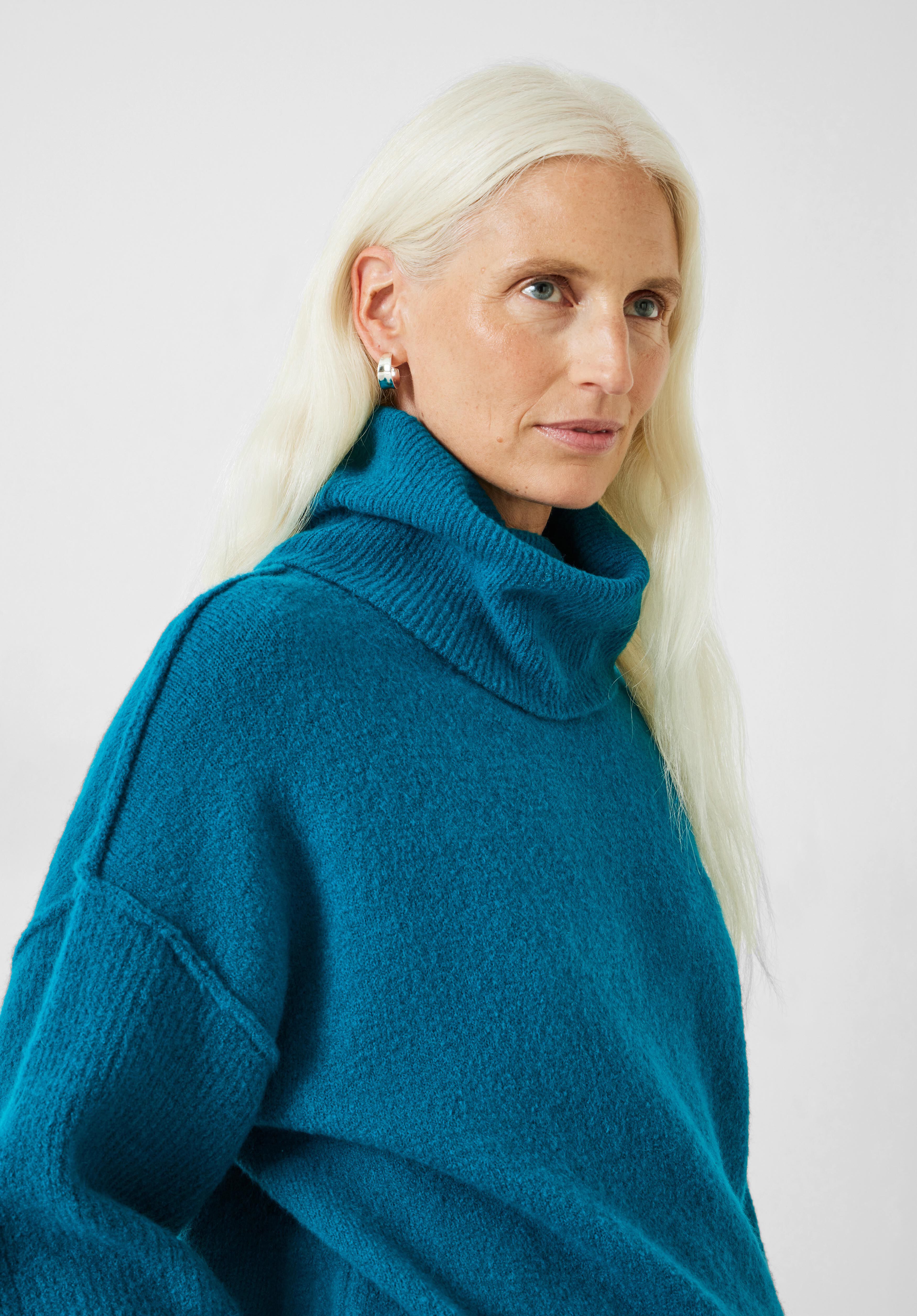 Meryl Roll Neck Wool Blend Jumper
