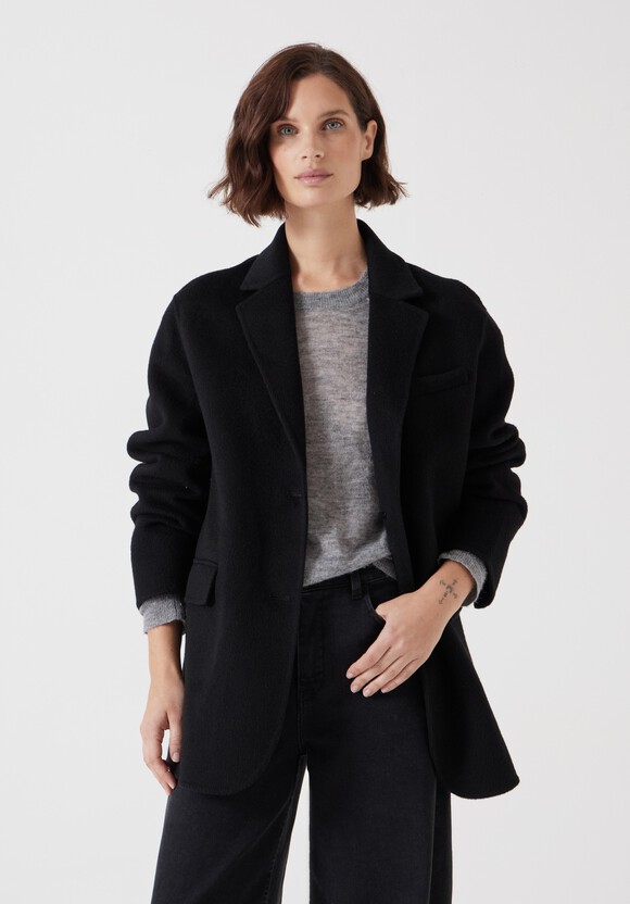 Pure Wool Double Faced Blazer