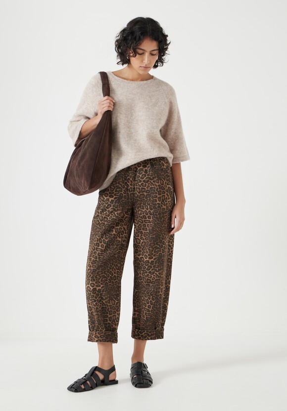 Lucia Knitted Crew Neck T-shirt