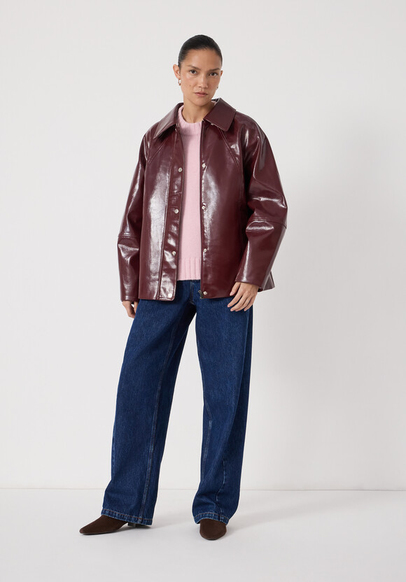 Darcey High Shine Jacket