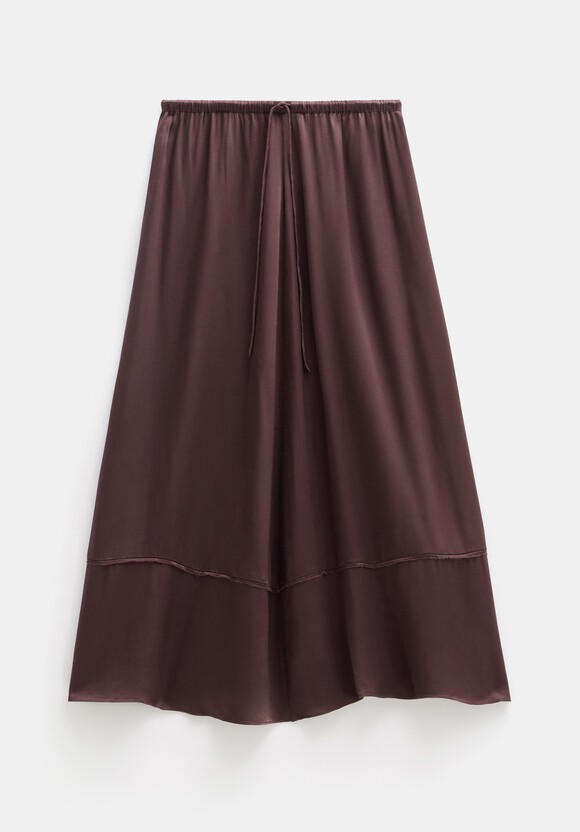 Satin Maxi Skirt